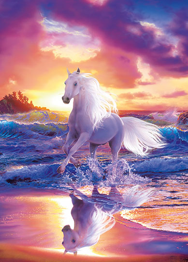 Fotomural de Caballo en Playa