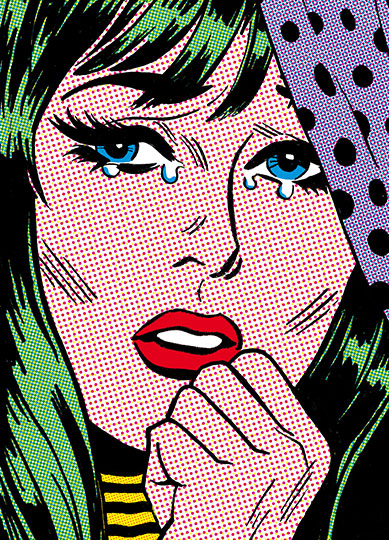 Fotomural estilo Pop Art