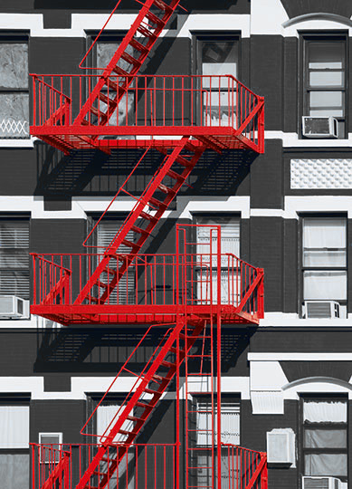 Fotomural Fire Escape