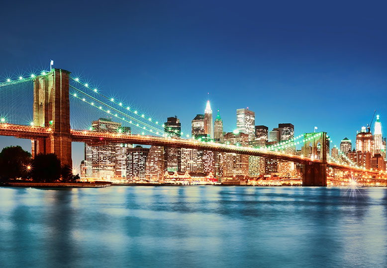 Fotomural New York East River