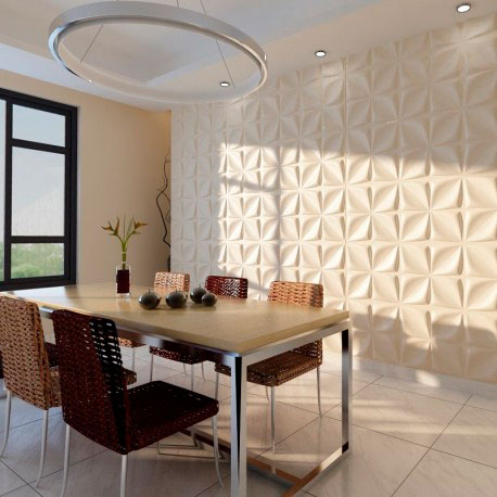 Elsie, Panel decorativo 3D de PVC en Monterrey