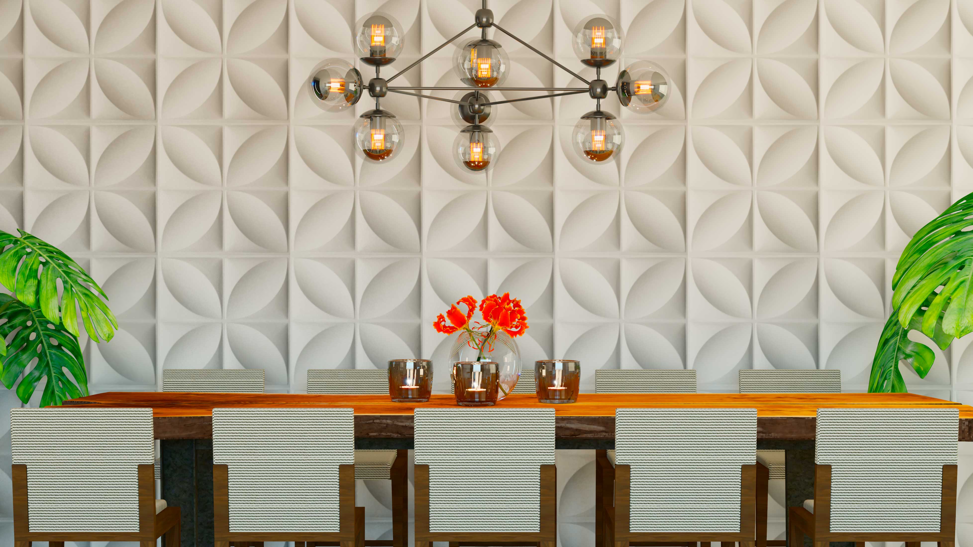 Renzo, Panel decorativo 3D de PVC en Monterrey